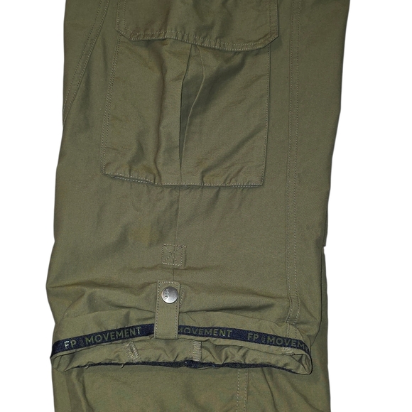 FP Movement Olive Green L/S Flight Jumpsuit Sz Med - Picture 5 of 6